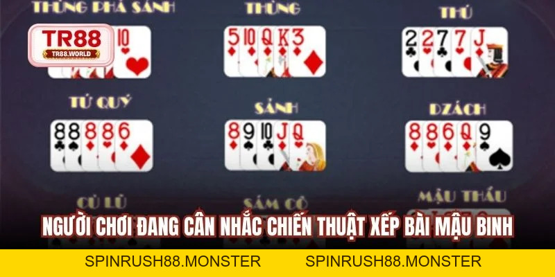 Kinh Nghiệm Chơi Mậu Binh Online Tại TR88 Hiệu Quả Nhất - spinrush88