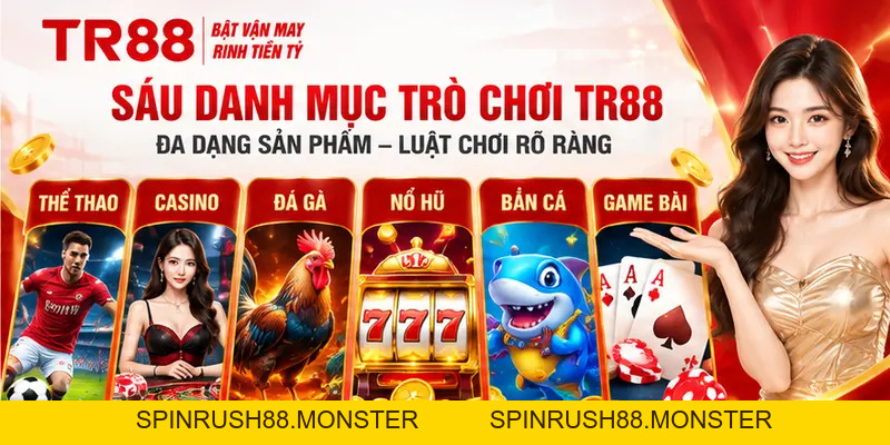 TR88 ✔️ Trang Chủ TR88.COM Link Đăng Nhập/Đăng Ký Tháng 10/2026 - spinrush88